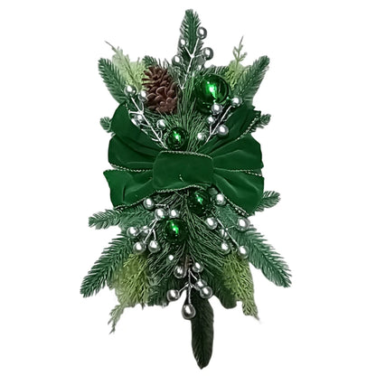 Christmas Wreath Garland - Festive Door Window Decoration